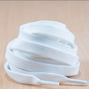 💮3/$10💮 1 Pair, 2 pcs White Shoe Laces